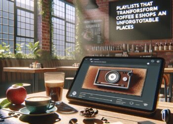 Playlists que transformam cafés em lugares inesquecíveis