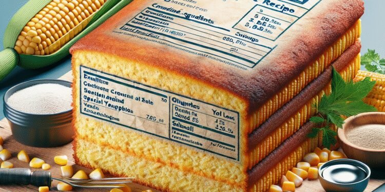 Receita Econômica de Bolo de Milho: Ingredientes, Quantidades, Rendimento e Dicas Especiais