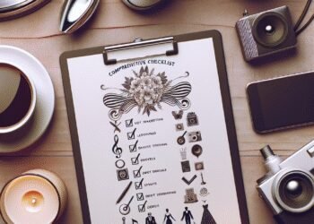 Checklist Completo Para Não Esquecer de Nada no Seu Casamento