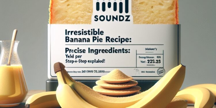Receita de Torta de Banana Irresistível: Ingredientes Precisos, Rendimento por Porção e Passo a Passo Explicado!