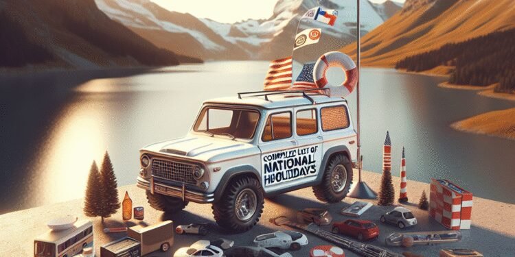 Lista Completa dos Feriados Nacionais e Regionais