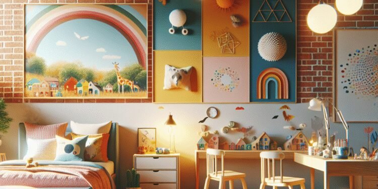 Ideias de decoração para quartos infantis que vão encantar sua família: passo a passo