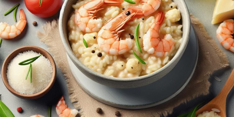 Risoto de camarão cremoso: ingredientes exatos, guia passo a passo e rendimento