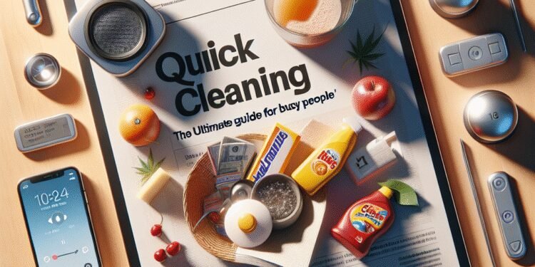Limpeza Rápida: O Guia Definitivo Para Pessoas Ocupadas