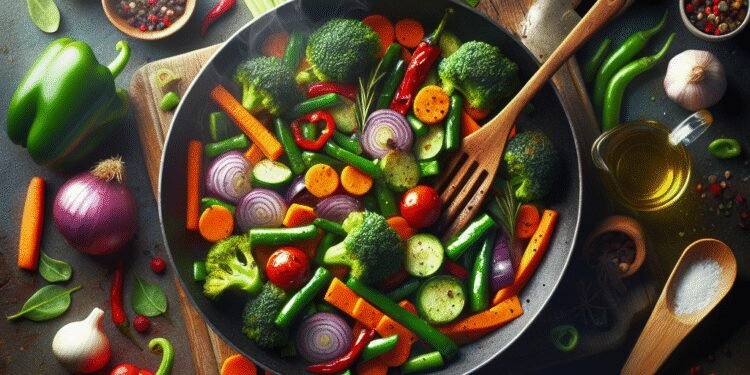 Legumes Salteados Rápidos: Aprenda com Ingredientes, Passo a Passo e Segredinhos