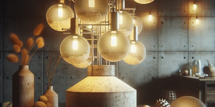 Aprenda a fazer uma luminária de concreto em sua casa com estas dicas criativas