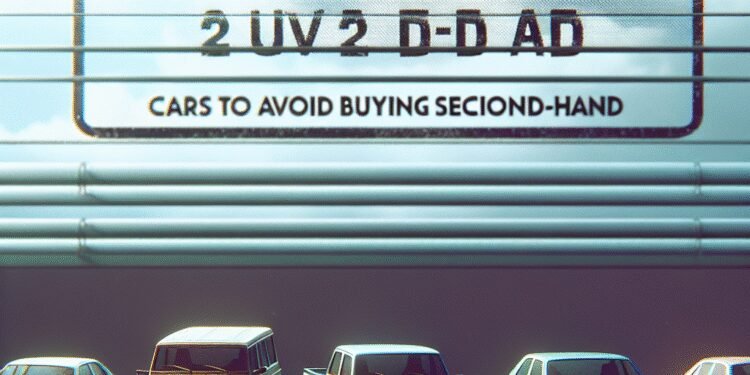 Carros Que Você Deve Evitar Comprar Usados