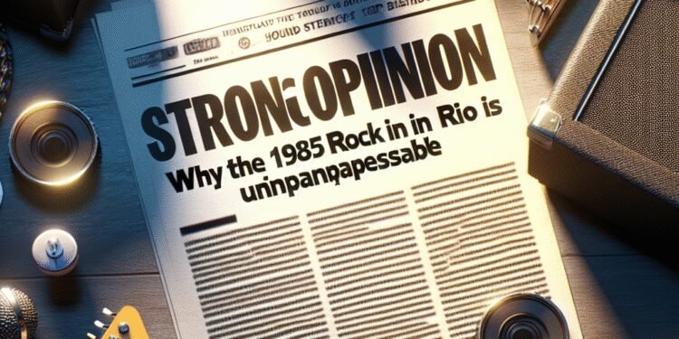 Opinião Forte: Por que o Rock in Rio de 1985 é Insuperável