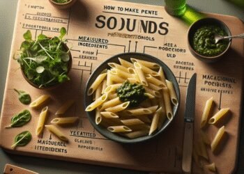 Como Fazer Penne ao Pesto: Ingredientes na Medida, Proporções e Rendimento