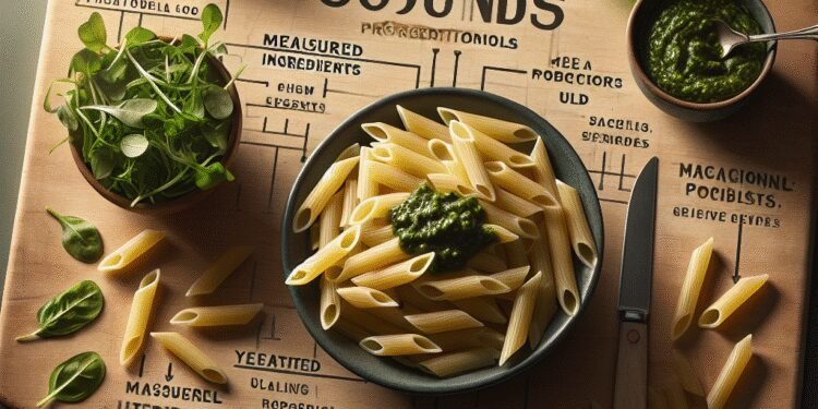 Como Fazer Penne ao Pesto: Ingredientes na Medida, Proporções e Rendimento