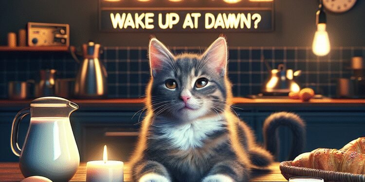 Por Que Meu Gato Me Acorda de Madrugada?