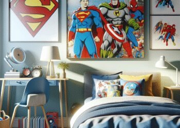 Quartos de Menino com Temas Incríveis de Super-Heróis