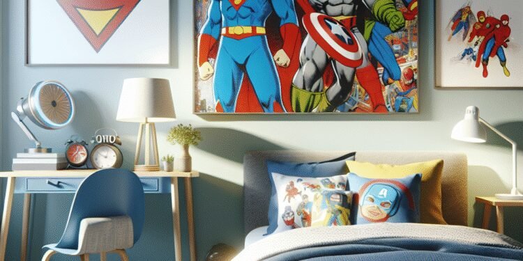 Quartos de Menino com Temas Incríveis de Super-Heróis