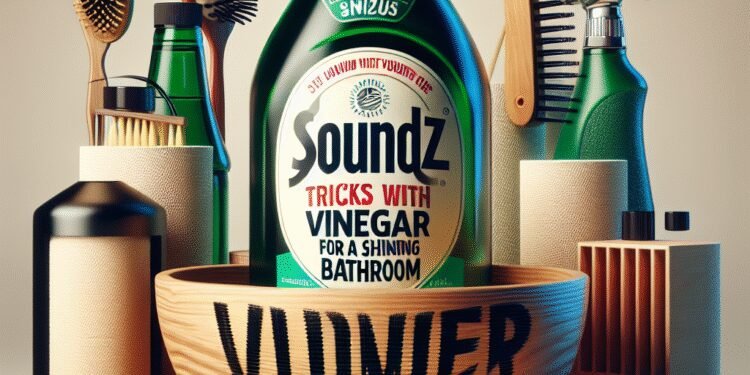 Truques com Vinagre Para o Banheiro Brilhar