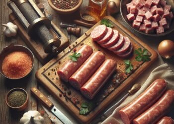 Como Fazer Salsicha Caseira de Porco: Ingredientes, Modo de Preparo e Rendimento