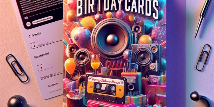 Cartões de Aniversário: Faça Você Mesmo e Surpreenda