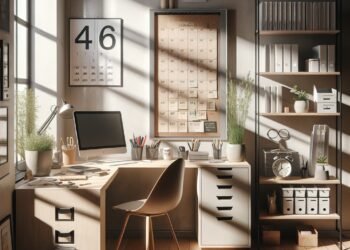 Dicas de organização para manter seu escritório em casa