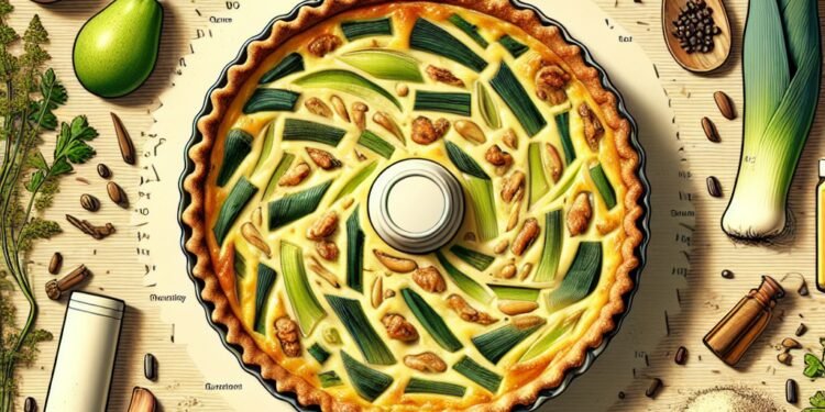 Receita especial de quiche de alho-poró: passo a passo, ingredientes e truques